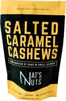 Nat's Nuts Salted Caramel Cashews