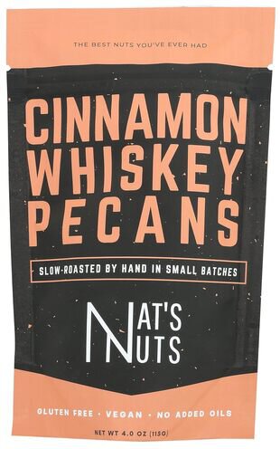 Nat's Nuts Cinnamon Whiskey Pecans
