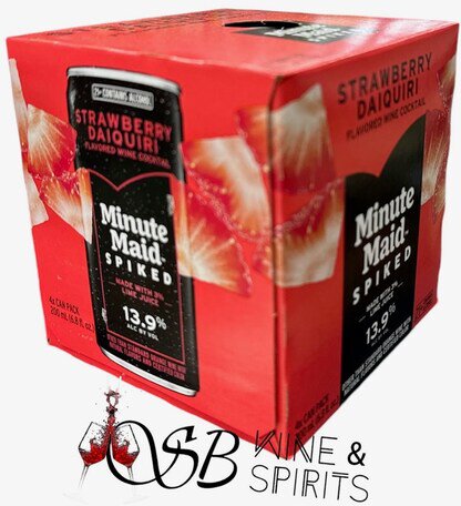 Minute Maid Spiked Strawberry Daiquiri