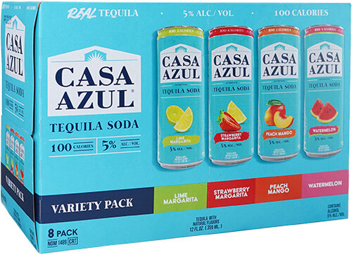 Casa Azul Tequila Soda Variety