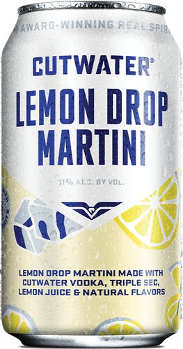 Cutwater Lemon Drop Martini Cocktail