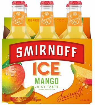 Smirnoff Ice Mango 6PK Bottles