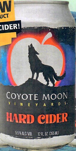 Coyote Moon Cider Orginal Hard Cider