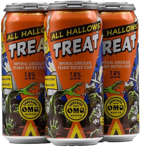 Ommegang Brewery All Hallows Treat Imperial Chocolate Peanut Butter Stout