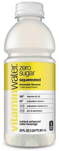 Vitaminwater Zero Sugar Squeezed Lemonade