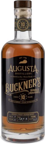 Augusta Distillery Buckners Single Barrel 10 Years Old 118.2