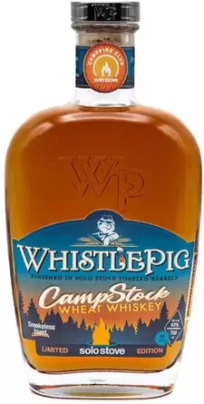 Whistlepig Wheat Whiskey Campstock Solo Stove Toasted Limited Edition