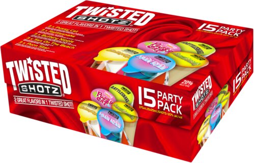 Twisted Shotz Sexy Party Pack 15pk