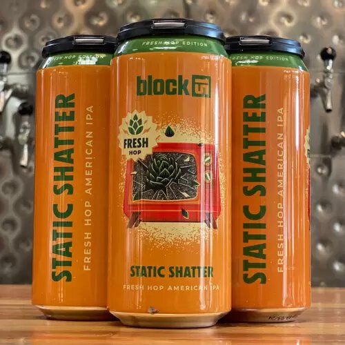 Block 15 Static Shatter Fresh Hop 16oz Cans