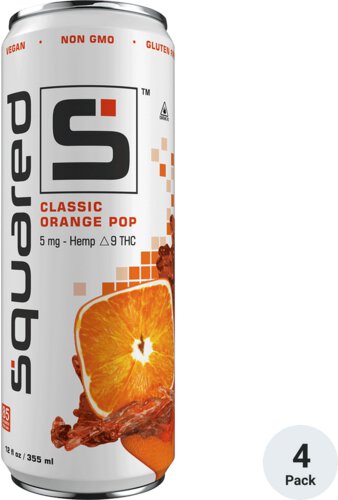 Squared Classic Orange Pop - 5mg Delta-9 THC