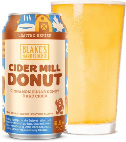 Blake's Hard Cider Co cider mill donut