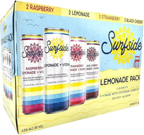 Surfside Lemonade Vodka Soda Variety