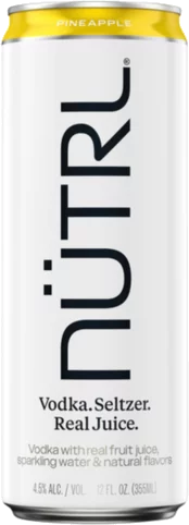Nutrl Vodka Soda Pineapple 100 Calories In A Can