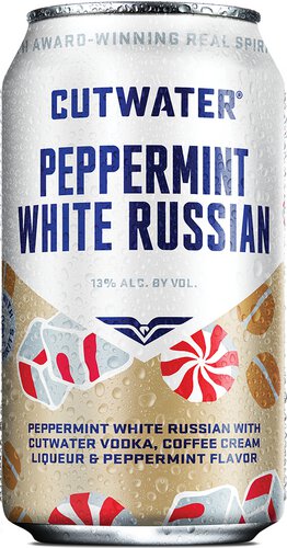 Cutwater Peppermint White Russian Cocktail