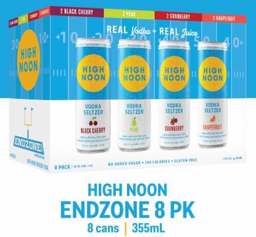 High Noon 'Endzone' Variety Pack 355 ml 8-pack