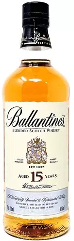 Ballantine's 15 Year Scotch Whisky 700ml.