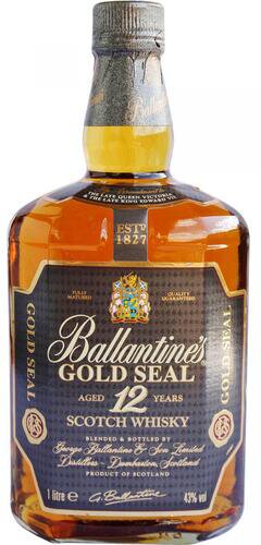 Ballantine's 12 Year Gold Seal Scotch Whisky 1 Liter