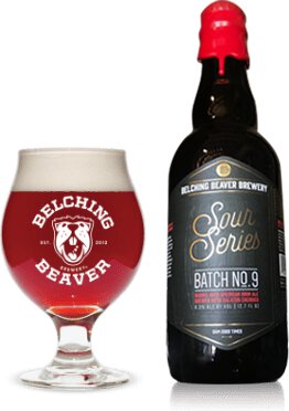 Belching Beaver Batch No. 9 Barrel Aged American Sour 12.7oz