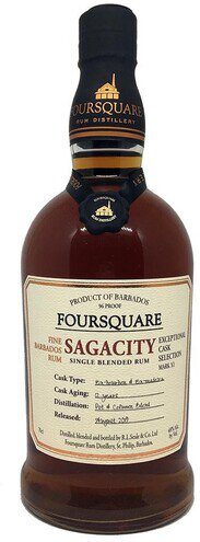 Foursquare Sagacity 12 Year Exceptional Cask Selection Rum 48% ABV 750ml