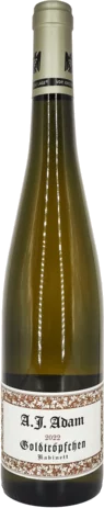 A J Adam Goldtropfchen Kabinett Mosel 2022