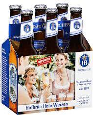 Hofbrau Hefeweizen 11.2oz Btl 6pk