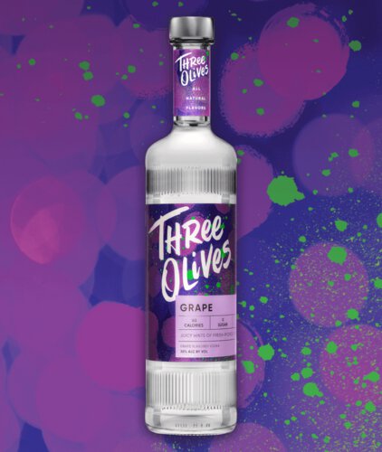 Three Olives Grape Vodka