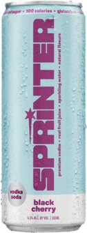 Sprinter Cktl Vodka Soda Black Cherry Sgl