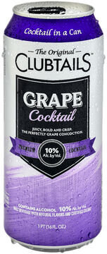 Clubtails Grape Cocktail