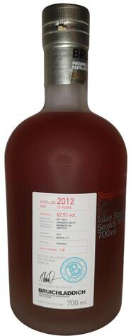Bruichladdich 10 Year 2012 Aqua Crew Monbazillac Islay Barley 62.9% ABV 700ml 