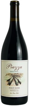 Piazza Family Wines Pinot Noir Mt Carmel Vineyard Sta Rita Hills