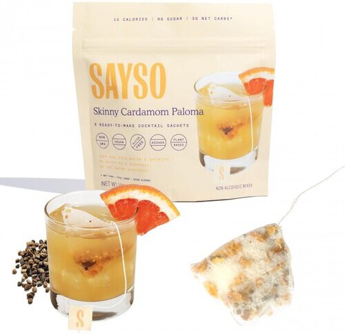 SAYSO Cardamom Paloma Cocktail