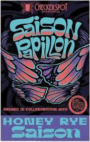 Checkerspot Saison Papillon