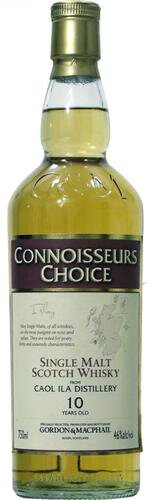 Gordon & MacPhail Connoisseurs Choice Caol Ila 10 Year Single Malt Scotch Whisky 750ml.
