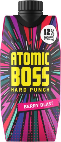 Atomic Boss Hard Punch Berry Blast