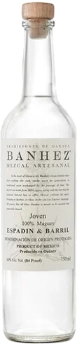 Banhez Mezcal Joven Espadin & Barril