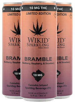 Wikid Sparkling Bramble 10mg THC