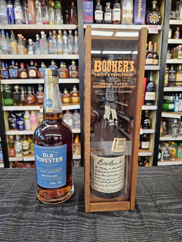 Old Forester Barrel Strength Store Pick + Booker's 2024-02 'Beam House'