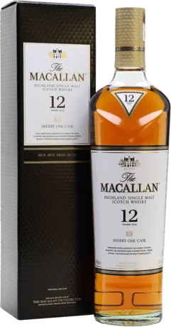 Macallan 12yr Sherry Oak Single Malt Scotch
