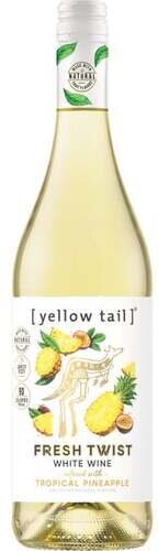 YELLOW TAIL TWIST TROPICAL PINEAPPLE