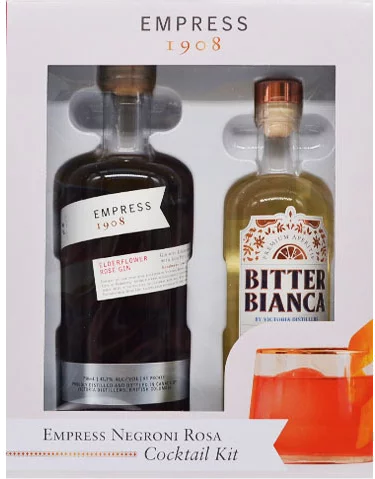 Empress 1908 Elderflower Rose Gin Gift Set