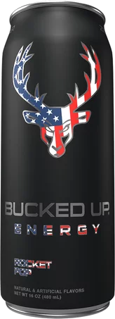 Bucked Up Rocket Pop Energy Drink