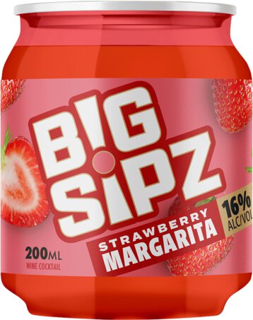 Big Sipz Strawberry Margarita