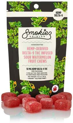 Smokiez Sour Watermelon 5mg THC Gummies