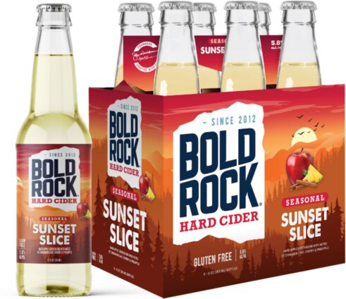 Bold Rock Sunset Slice Hard Cider