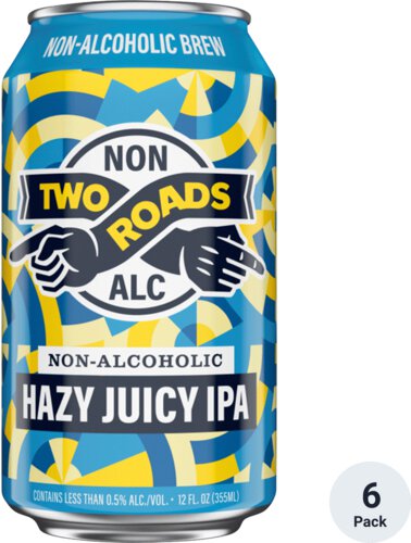 Two Roads Haze Non Alcoholic Juicy Ipa