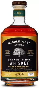 Middle West Straght Pumpernickel Rye Whiskey