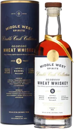 Middle West Spirits Wheat Whiskey Oloroso Finish Double Cask Collection