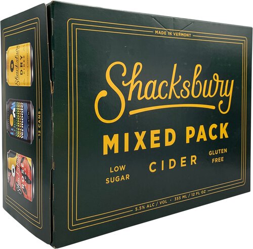 Shacksbury Organic Mixed Pack Variety