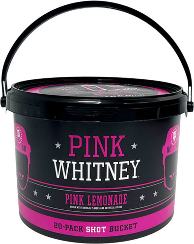 New Amsterdam Pink Whitney Party Bucket 20pc
