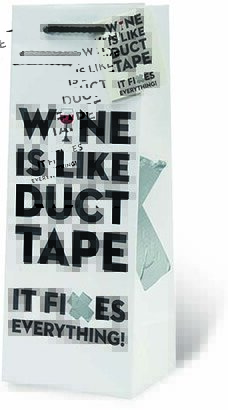 Gift Bag Wine Is Like Duct Tape